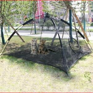 Cattio / Portable Large Pop Up Pet Cat Tents Enclosures for Outside Patio / New